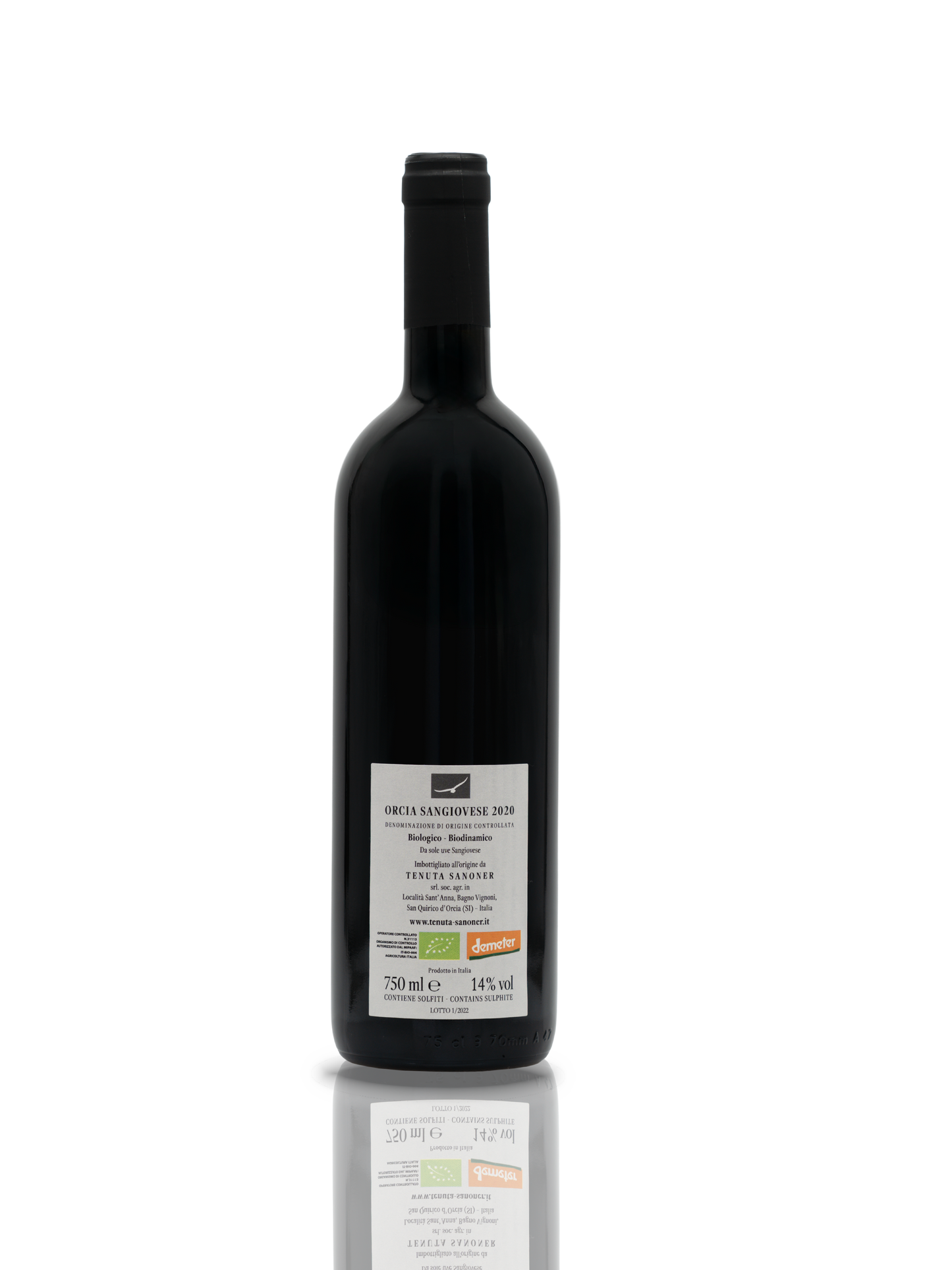 Aetos Orcia Sangiovese Organic DOC 2020