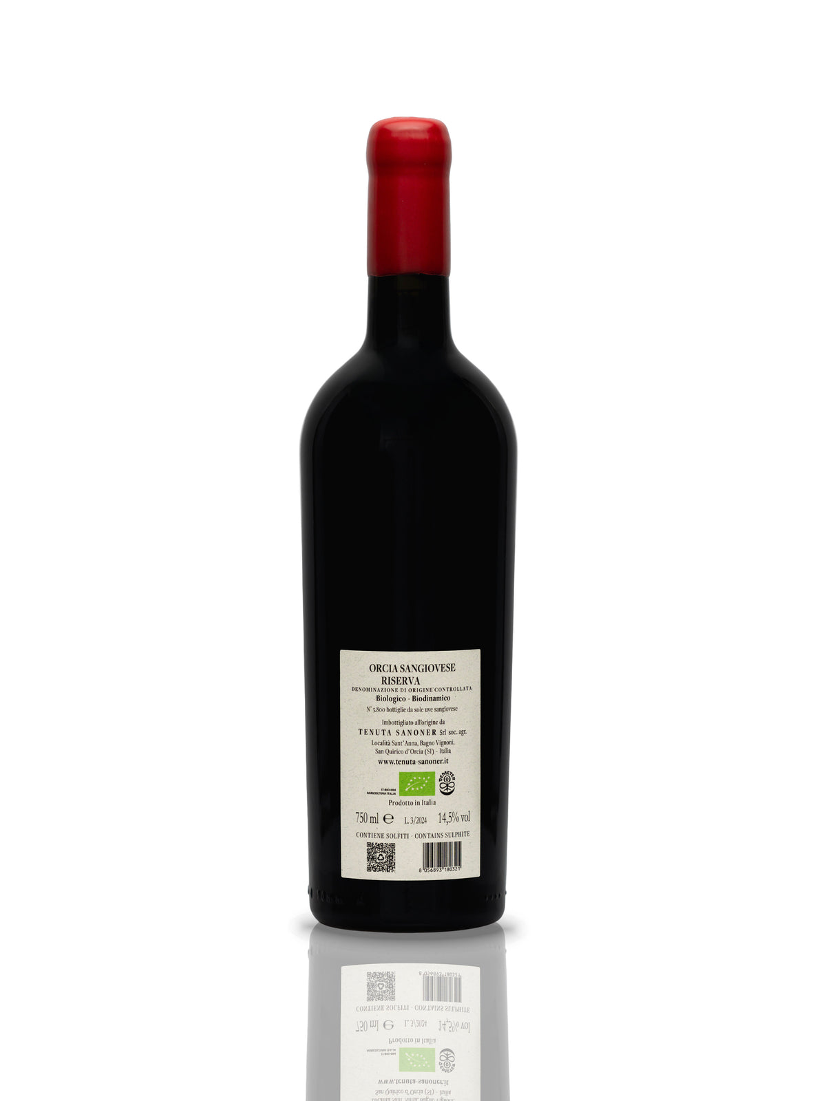 NEW VINTAGE!!!  Aetos Orcia Sangiovese Riserva DOC 2022